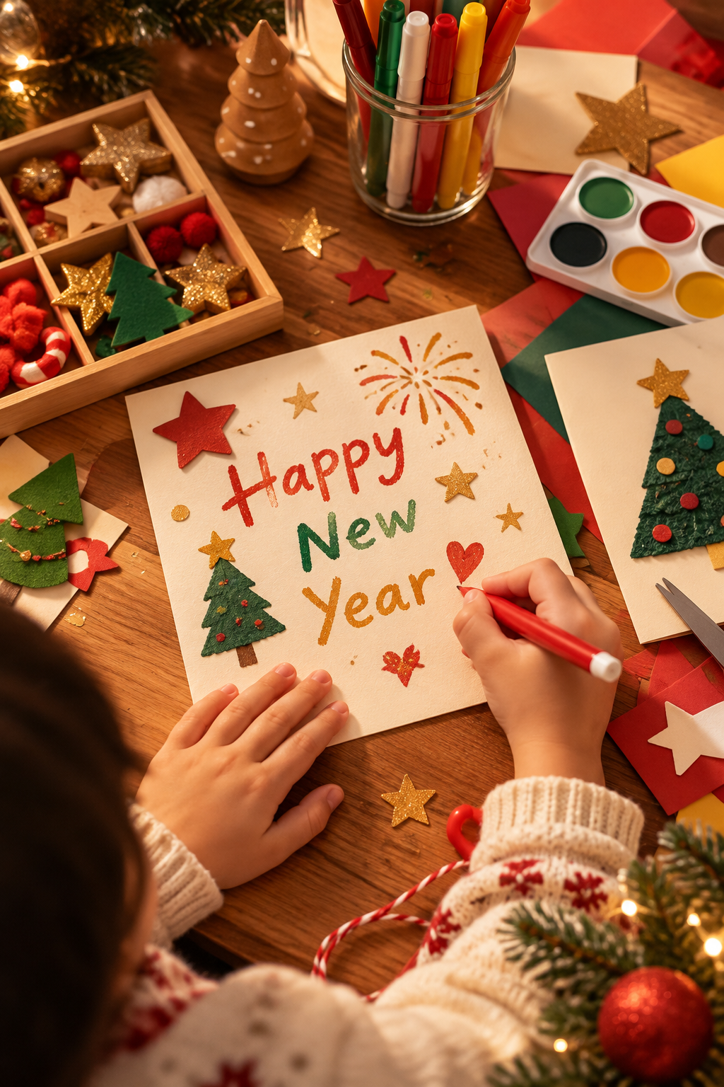 New Year Paper Craft Party